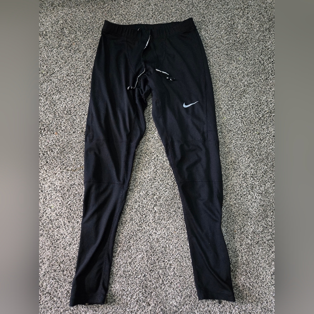 Nike Dri Fit Black Running Repel Challenger Tight